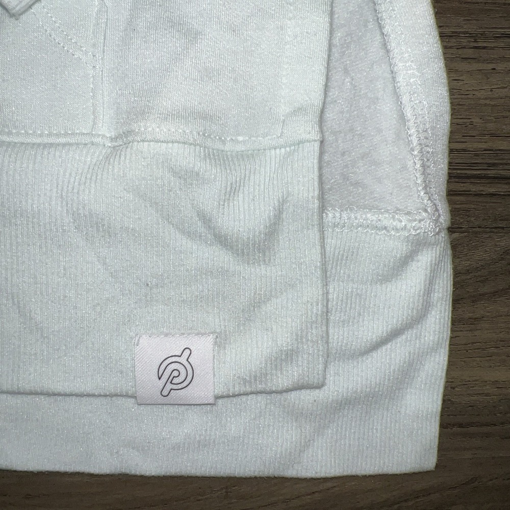Peloton Legacy Cowl Neck Seafoam Green Long Sleeve Pullover Sweatshirt  Sz S - Picture 4 of 7